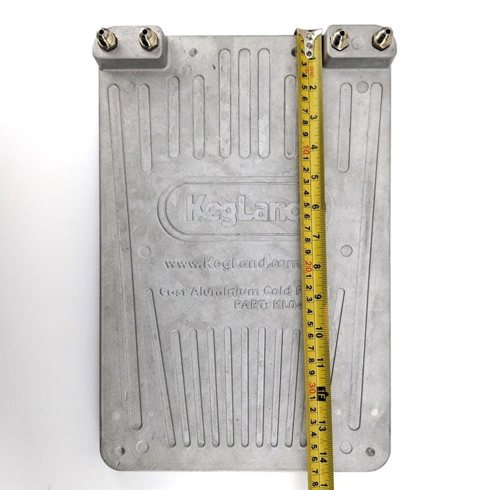 2 Product Line Cast Aluminium Cold Plate. Make your own jockey box ...