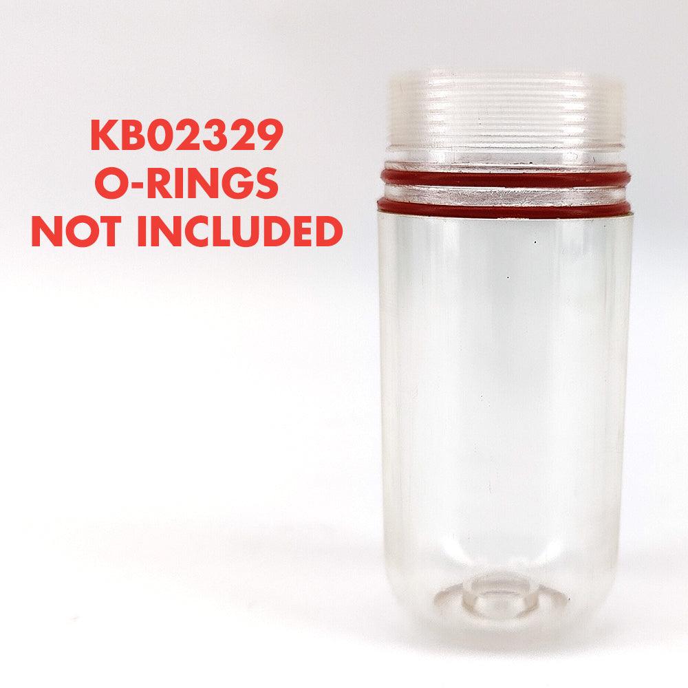 Clear Housing - Male Threaded (Bottom) - RAPT Pill - KegLand