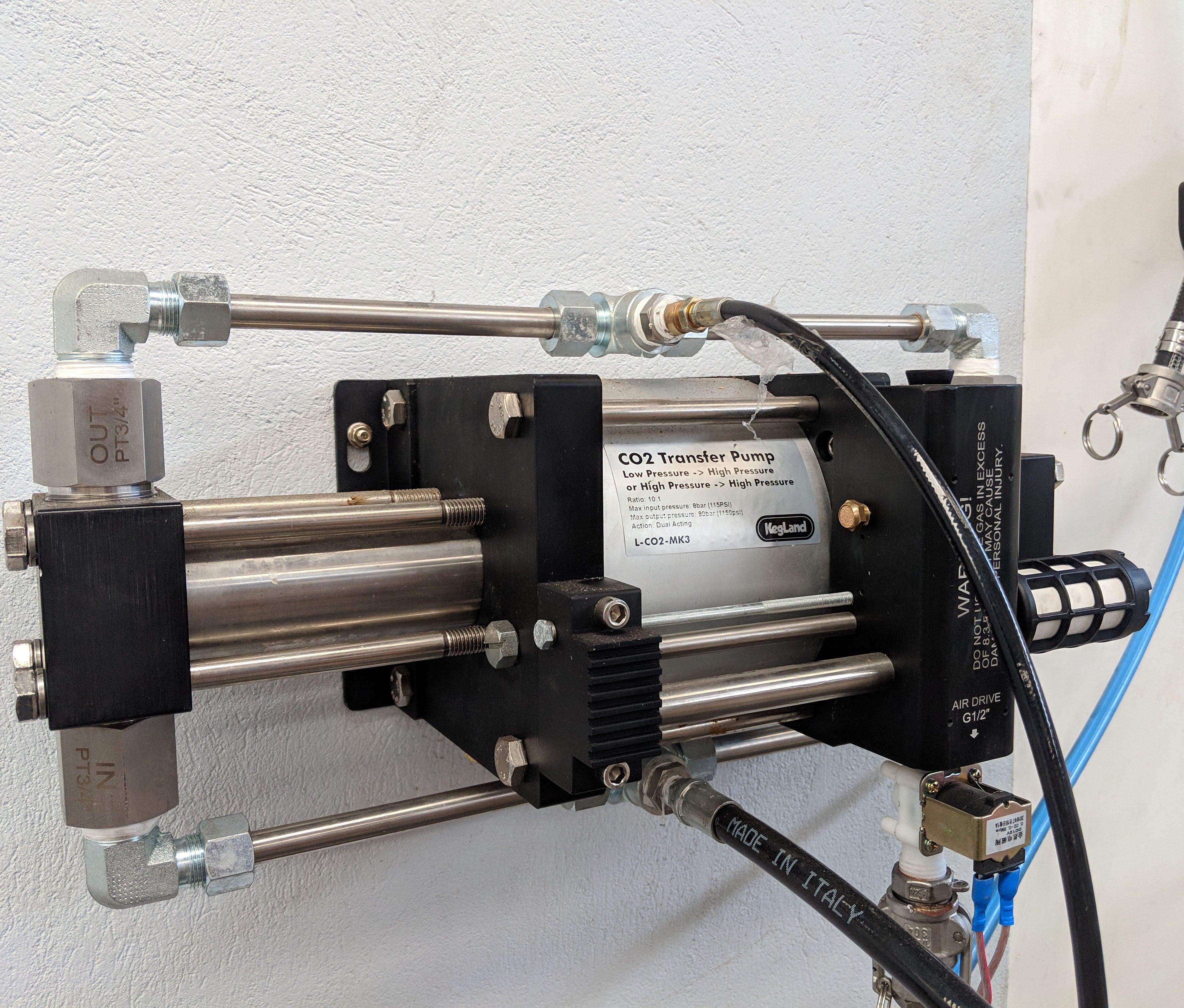 CO2 Refill Station-Dual Acting(Low+High Pressure) - KegLand