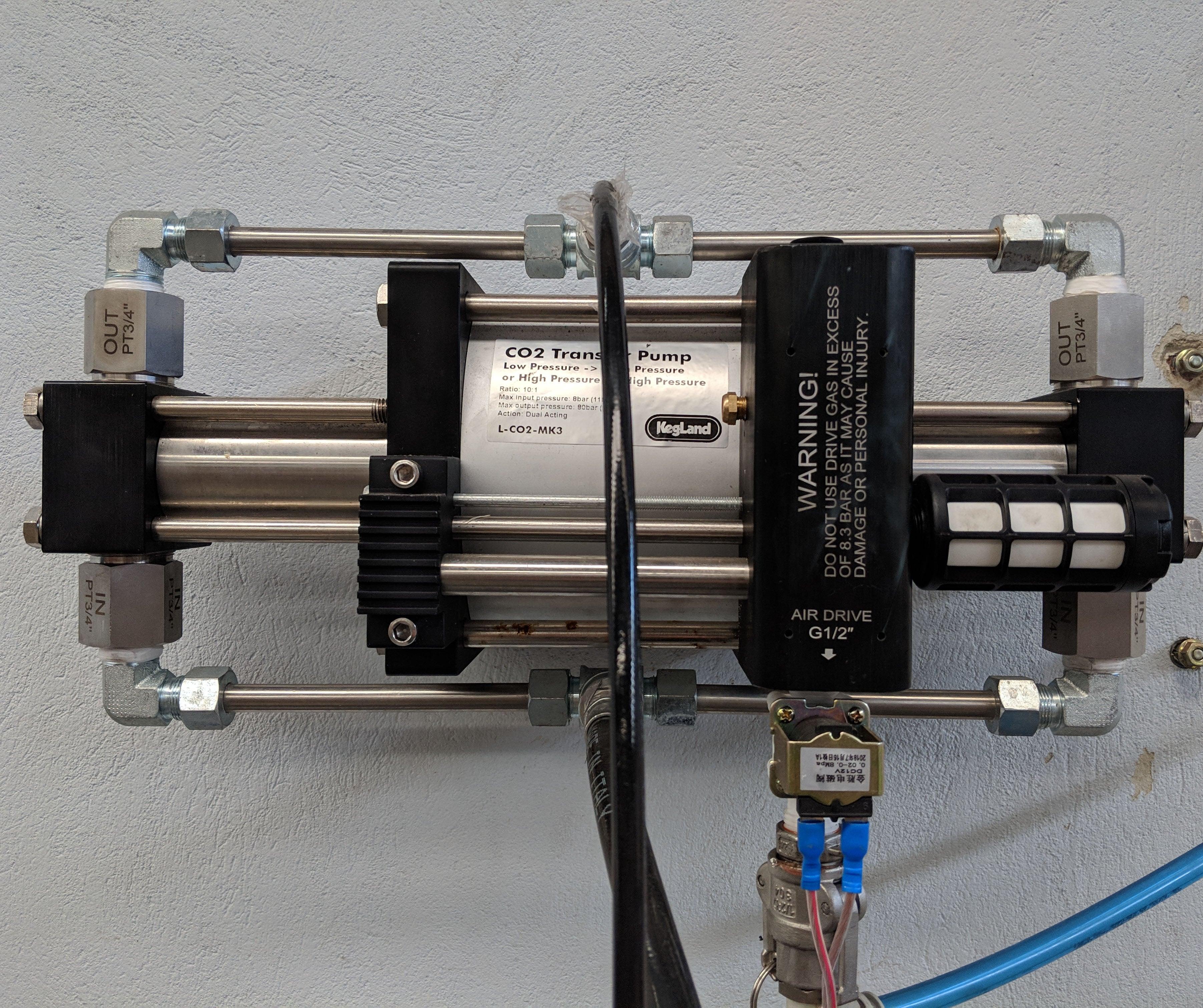 CO2 Refill Station-Dual Acting(Low+High Pressure) - KegLand