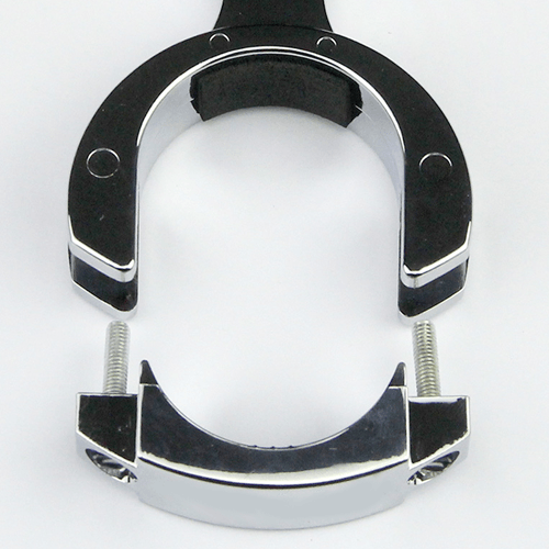 Decal Holder Plastic 82MM Chrome - KegLand