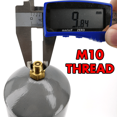 Disposable Gas Cylinder - 1.43L - 110Bar Nitrogen - KegLand