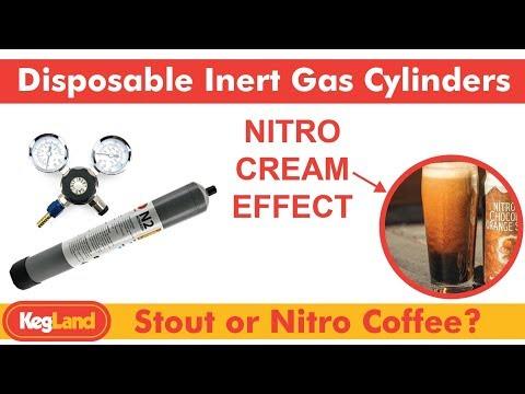 Disposable Gas Cylinder - 1.43L - 110Bar Nitrogen - KegLand