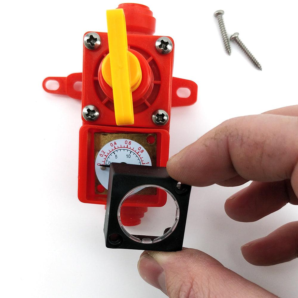 KegLand DuoTight BlowTie 2 Spunding Valve – Pressure Relief With 0-60 PSI Gauge