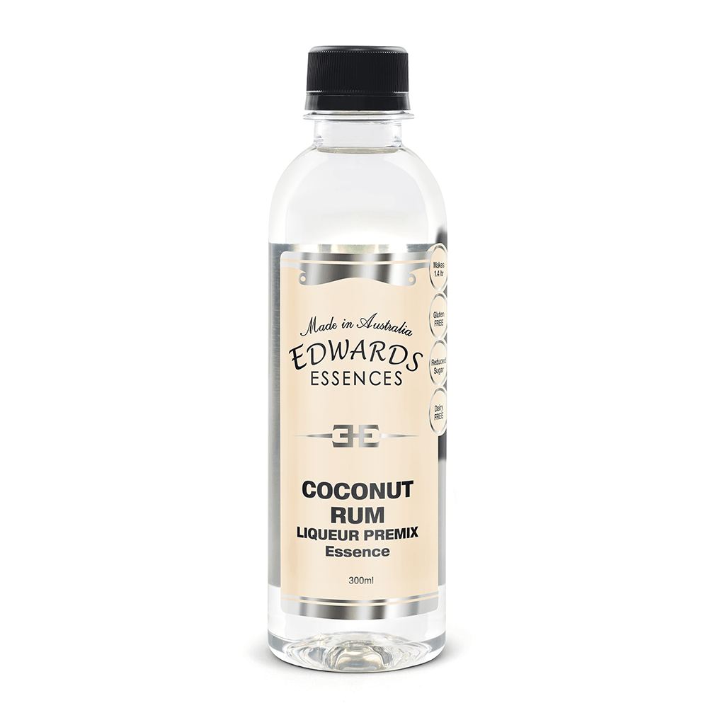 Edwards Essences - Coconut Rum Liqueur Premix 300mL - KegLand