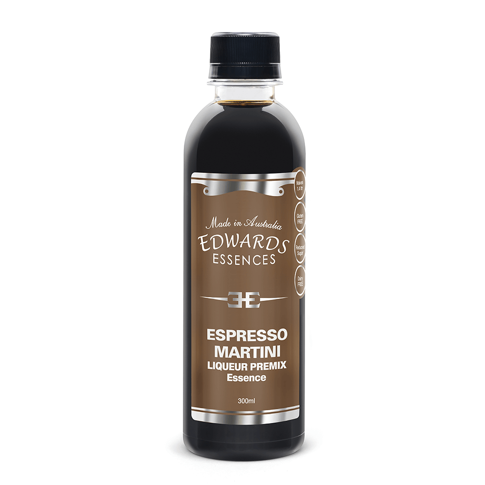 Edwards Essences - Espresso Martini Liqueur Premix 300mL - KegLand