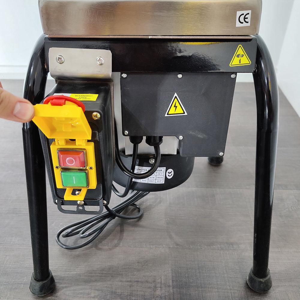 Electric Fruit Crusher - Stainless Steel - KegLand
