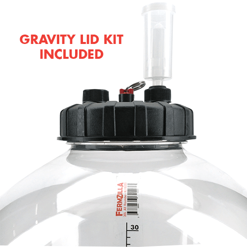 FermZilla All Rounder 60L - Includes Stand, Tank, Stainless Handle, Lid, Airlock, Stick on Thermomet - KegLand