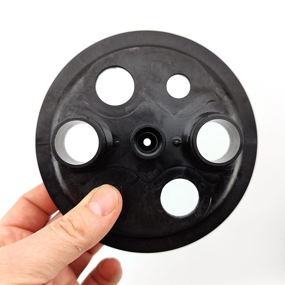 FermZilla - Predrilled Temp Twister Lid with Thermowell Port - Includes O-Ring - KegLand
