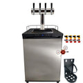 Four Tap T-Bar Series X Kegerator - Homebrew Draught Pack - KegLand
