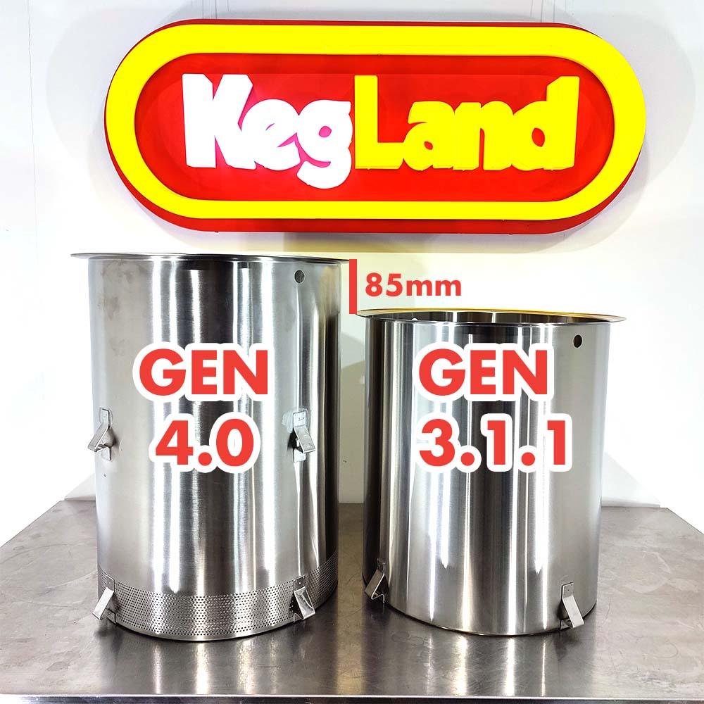 Gen 4 Brewzilla 65L with Pump 2000w/1000/500w - 220-240V AC - KegLand