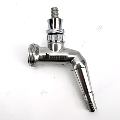 Growler Spout with Push in type with O-rings (NukaTap) - KegLand