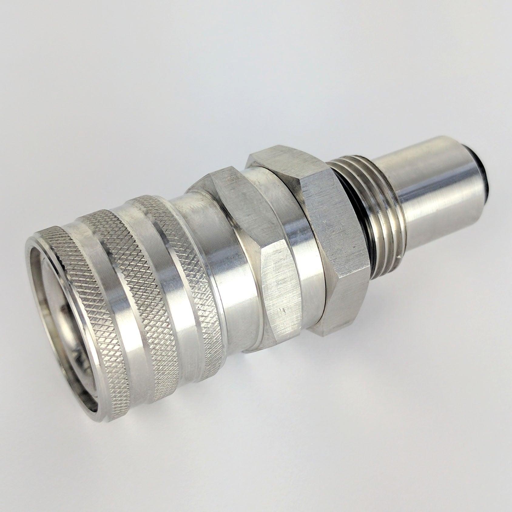 K-lok Female x 5/8 Male + 8mm Push In (Flooded Font Adaptor) - KegLand