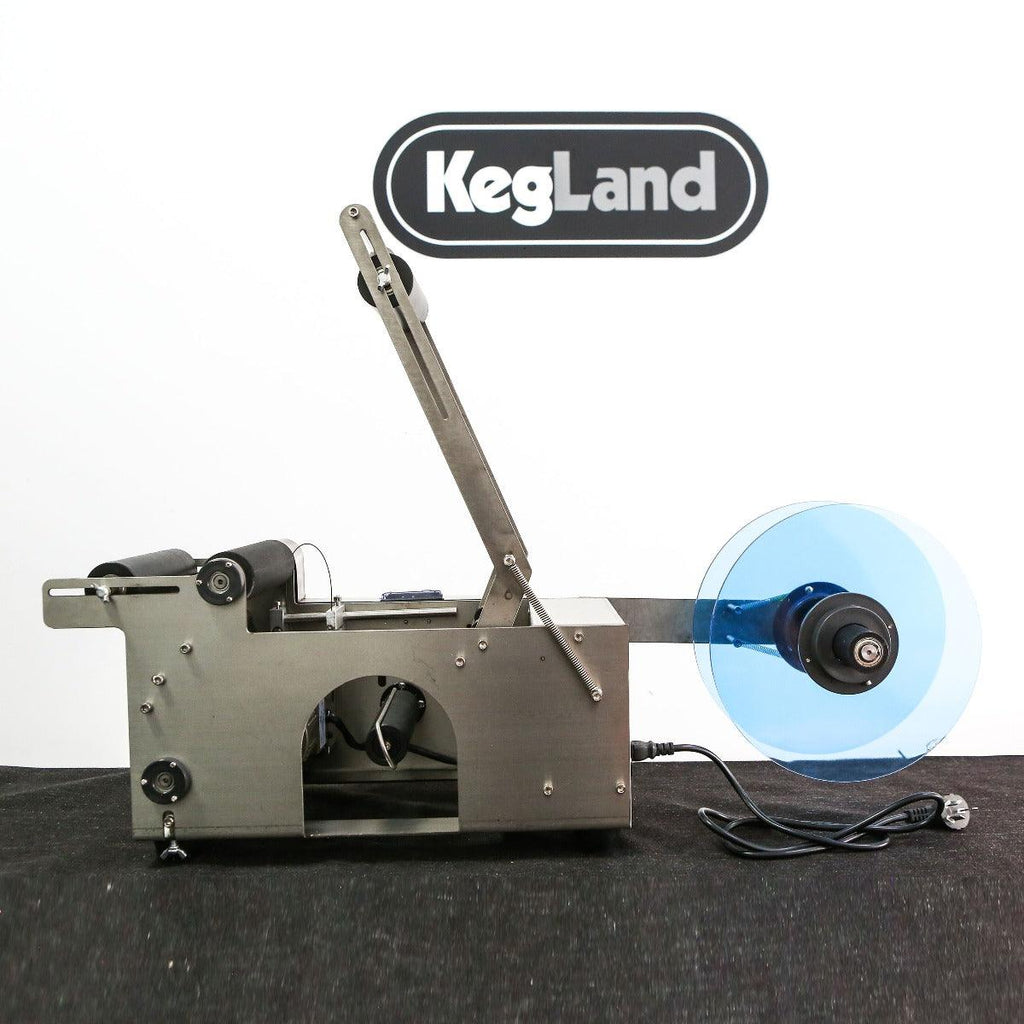 Label Pleasingmachine Label Applicator Machine - Semi-Automated - For Self Adhesive Labels ...