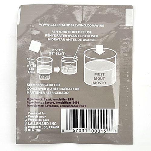 Lalvin - QA23 Yeast x 5g - KegLand