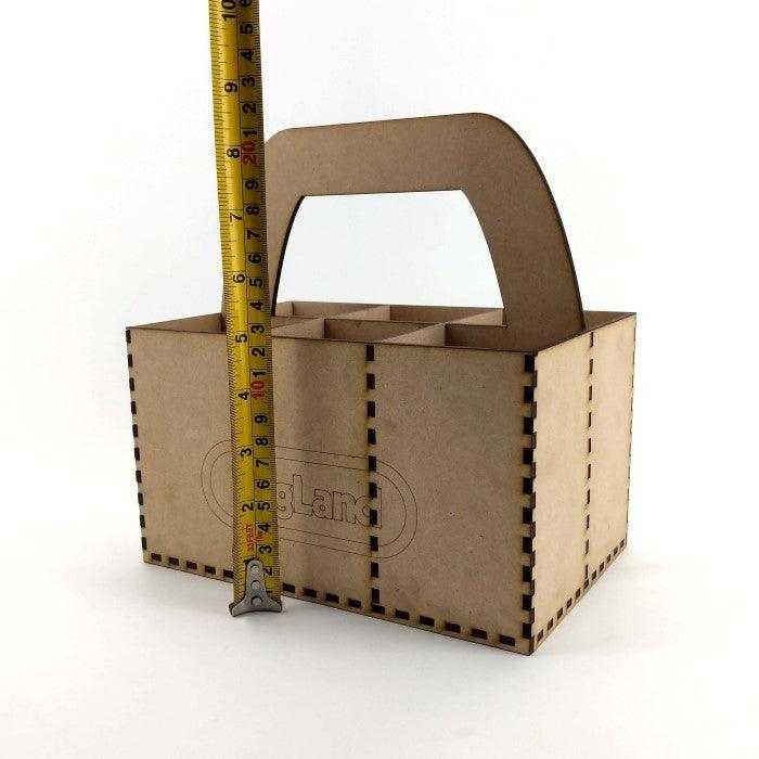 LaserCut - 6 Pack Flat Packed Laser Cut Can/Bottle Holder - KegLand