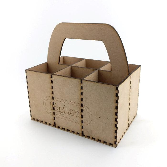 LaserCut - 6 Pack Flat Packed Laser Cut Can/Bottle Holder - KegLand