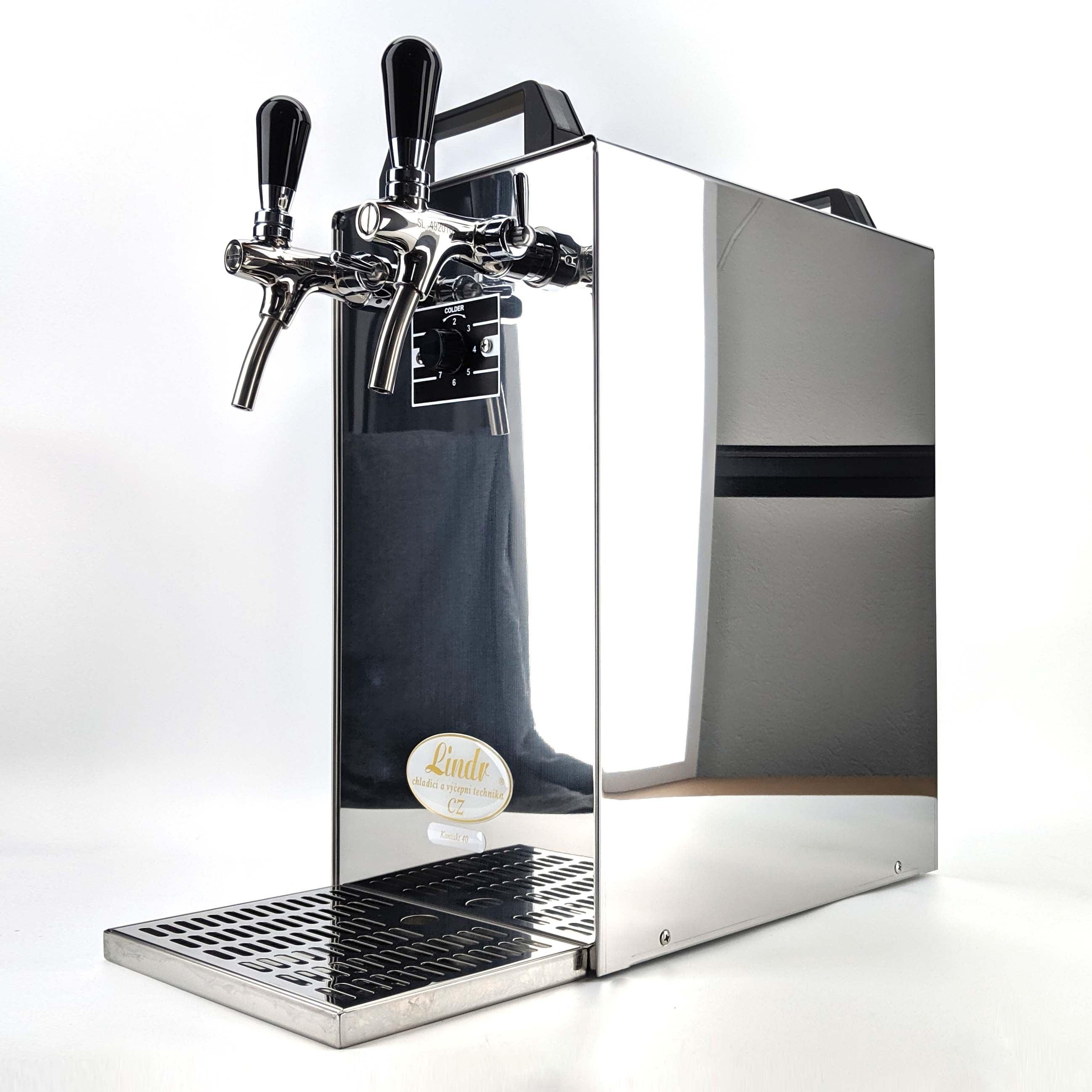 Lindr - Kontakt 40K - Bench Top Keg Dispenser - No Gas Cylinders Required - KegLand