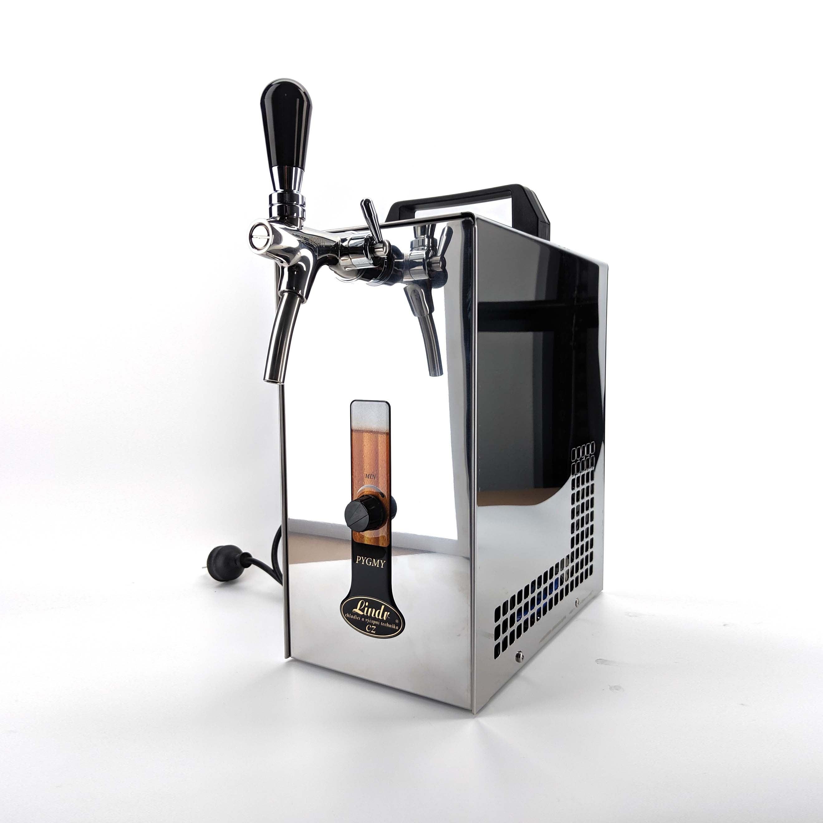 Lindr - Pygmy 25K - Bench Top Keg Dispenser - No Gas Cylinders Required - KegLand