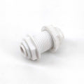 monotight - 6.35mm (¼') Female x 6.35mm (¼') Female Bulkhead with Locknut - KegLand