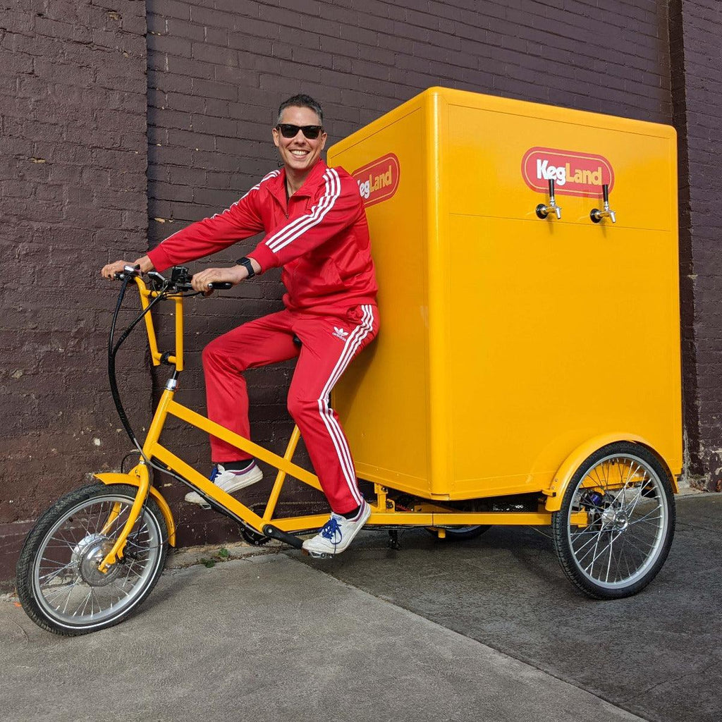 Mr Frothy Keg Bike - Solar Powered Keg Dispensing Solution - KegLand