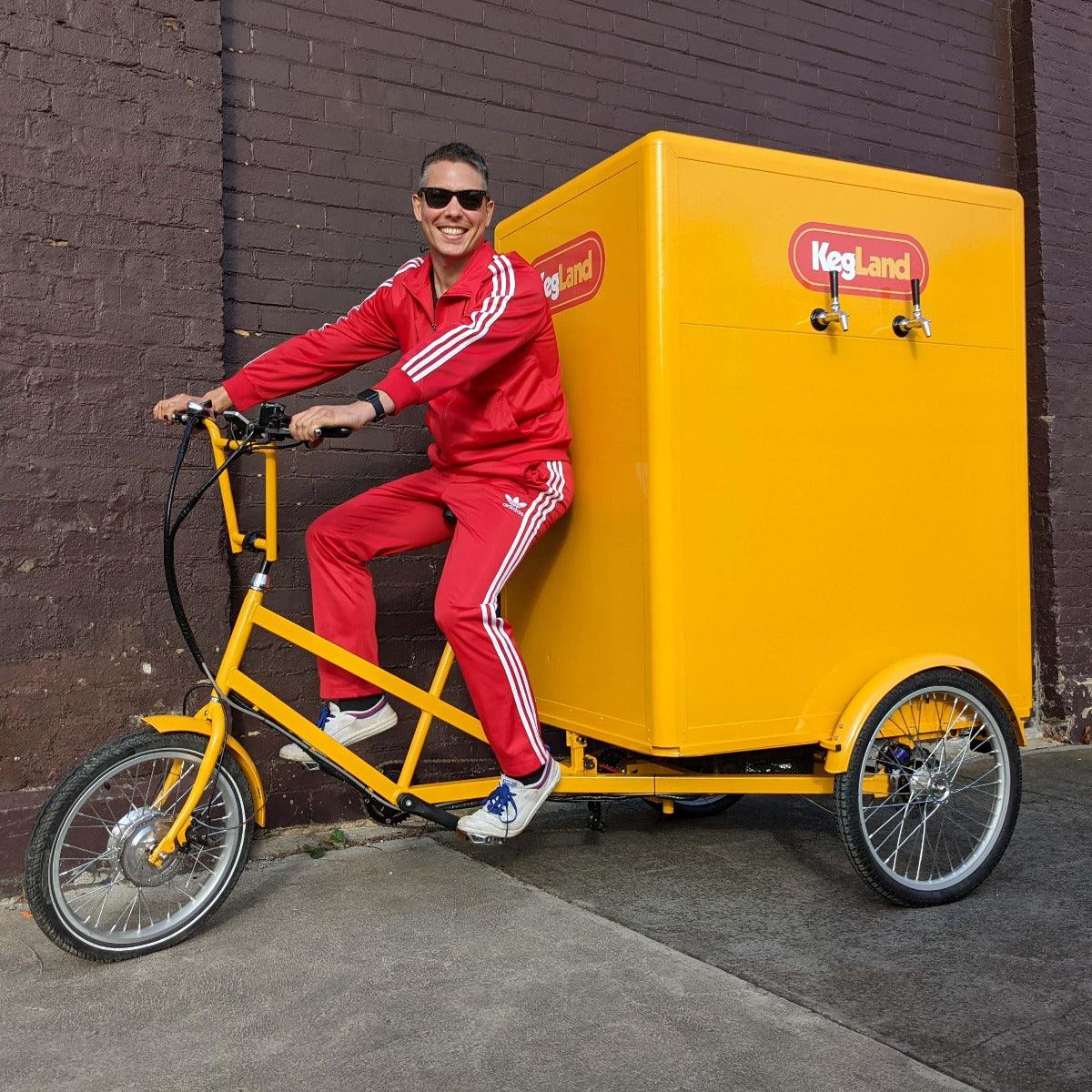 Mr Frothy Keg Bike - Solar Powered Keg Dispensing Solution - KegLand
