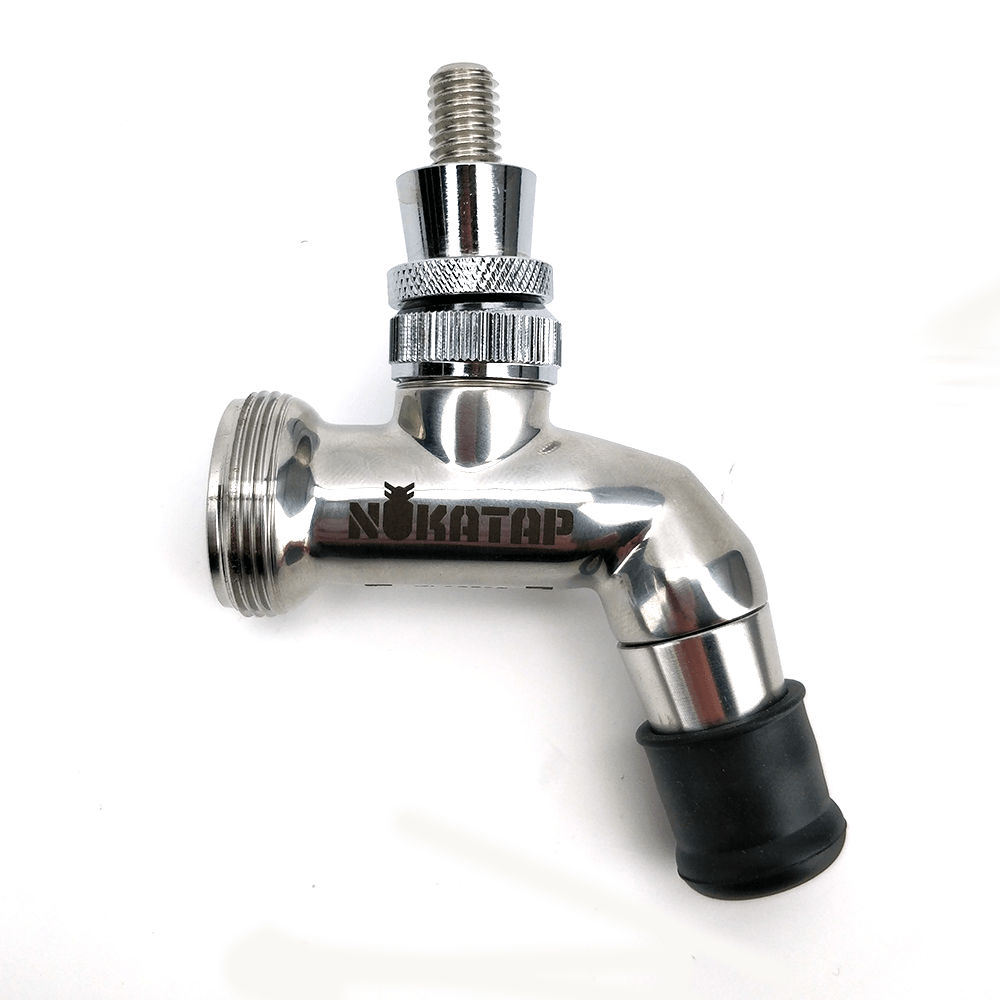 Nukatap - Raw Stainless Cast - KegLand
