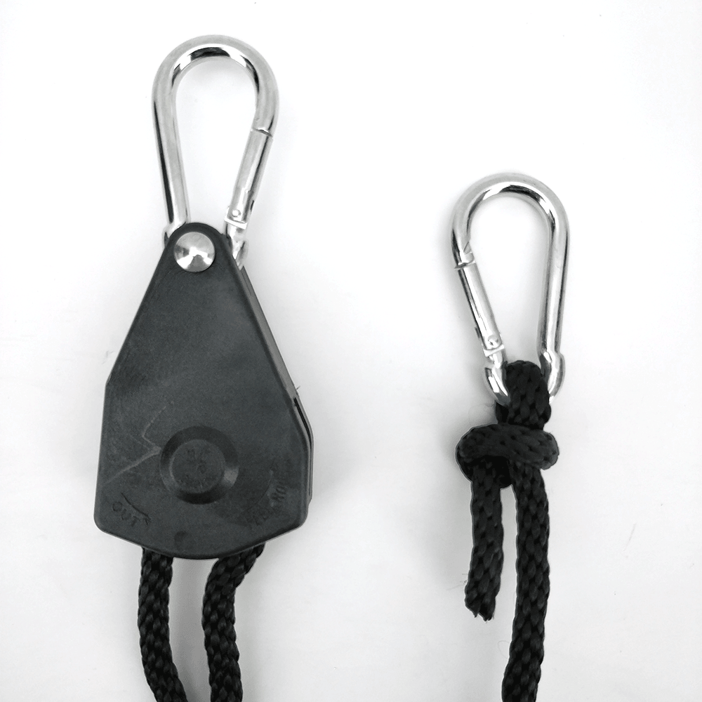 Ratchet Pulley 3/8' Rope 113kg (250lb) Rating (Discontinued) - KegLand