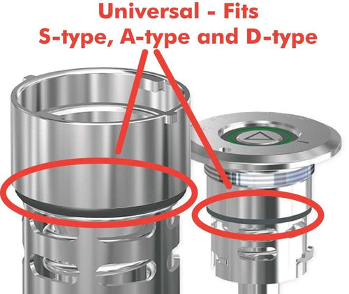 Replacement seal of A and D -Type spear - KegLand