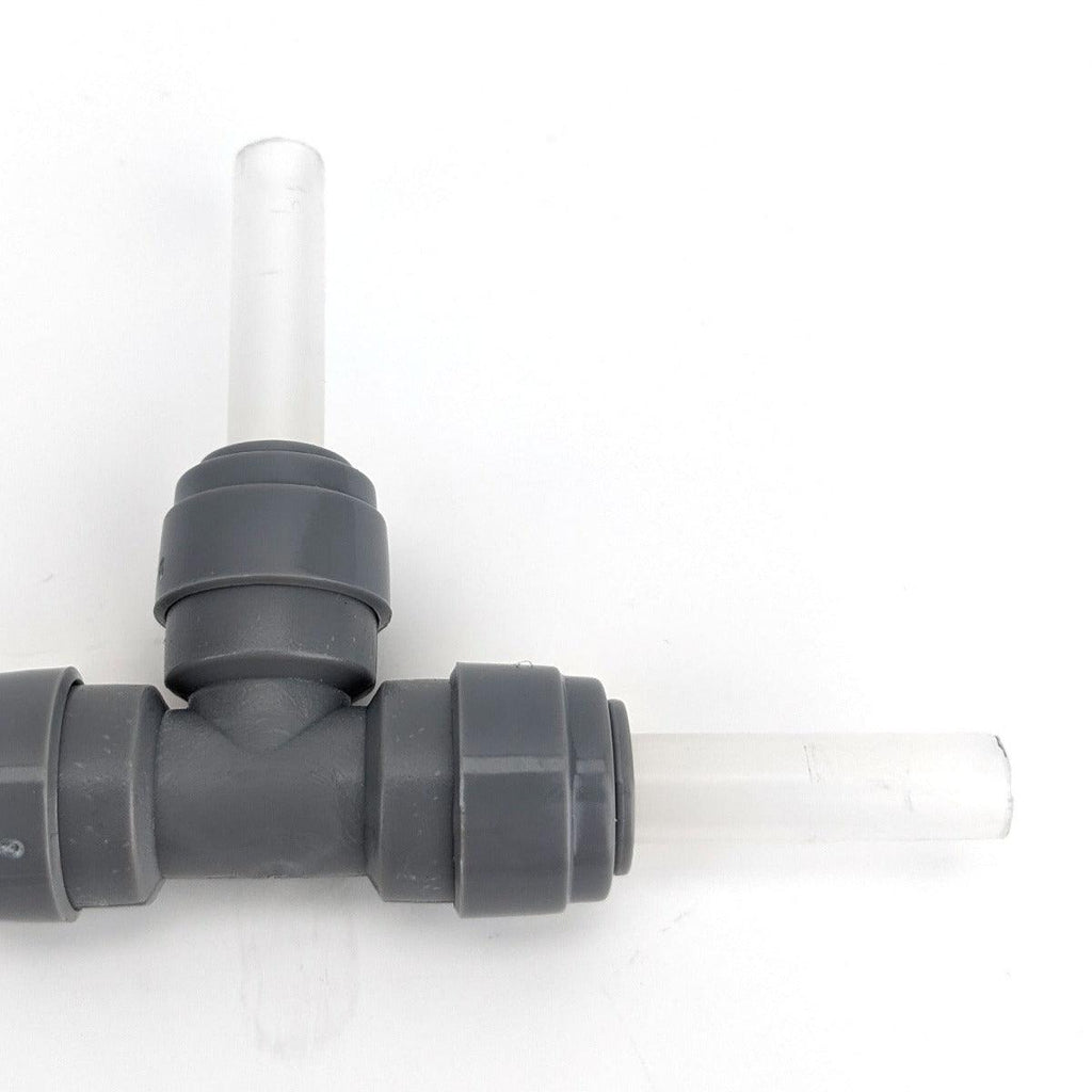 Rigid Plastic Joiner 6mm ID x 8mm OD (5/16) x 50mm Long - KegLand