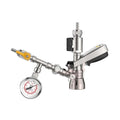 Talos T-Type Filling Coupler (Nickle Plated Brass) - KegLand