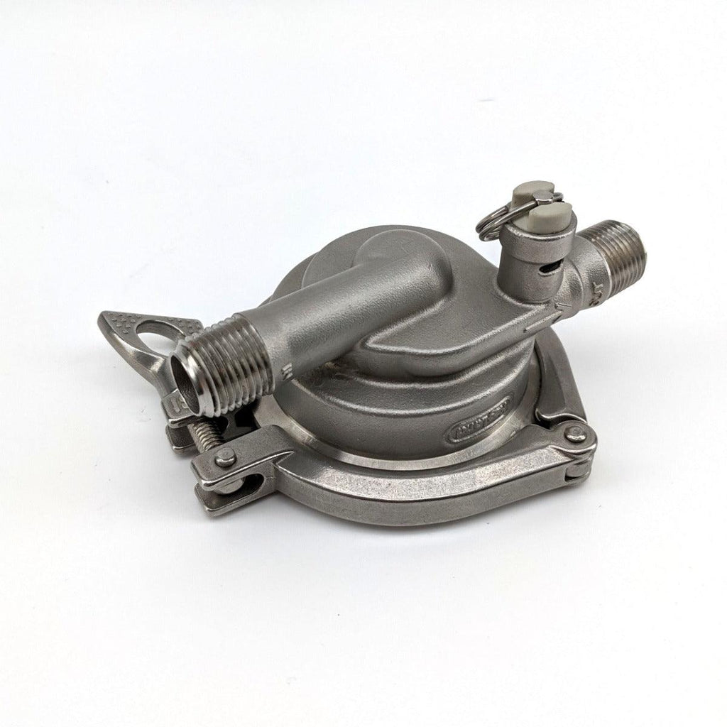 TC Breakdown - 3 Inch Tri-Clover - Conversion Kit for 25w Pump (included SS Pump Head, Impeller Housing and Screw set) (motor not included) - KegLand