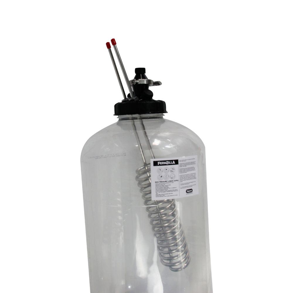 Temp Twister 9.5mm (3/8') Stainless Glycol Cooling/Heating Coil (Including 9.5mm (3/8') x 1/2' Threa - KegLand