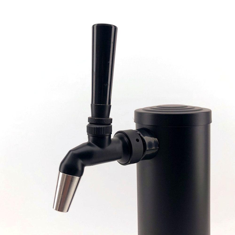 Triple Tap Black Phantom Font Kit with duotight Short shank and Black handle (Without Tap) - KegLand