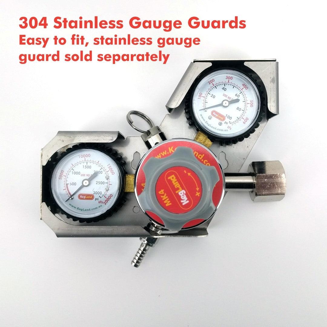 Type 10 - MK4 Regulator O2, Ar, He (6.5bar PRV & 100psi Gauge) - KegLand