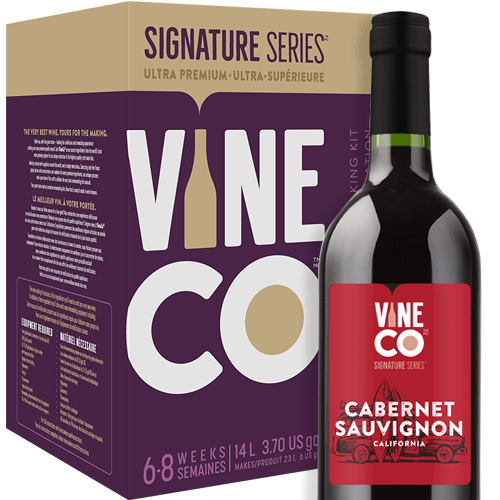 VineCo - Signature Series Cabernet Sauvignon (California) - Wine Making Kit - KegLand