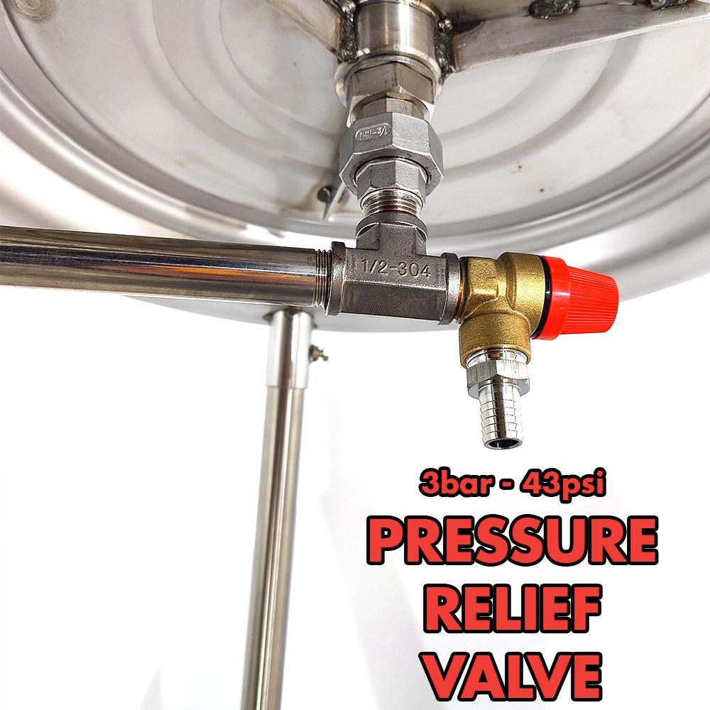 Water Regulated 40L Hydropress Kit - KegLand