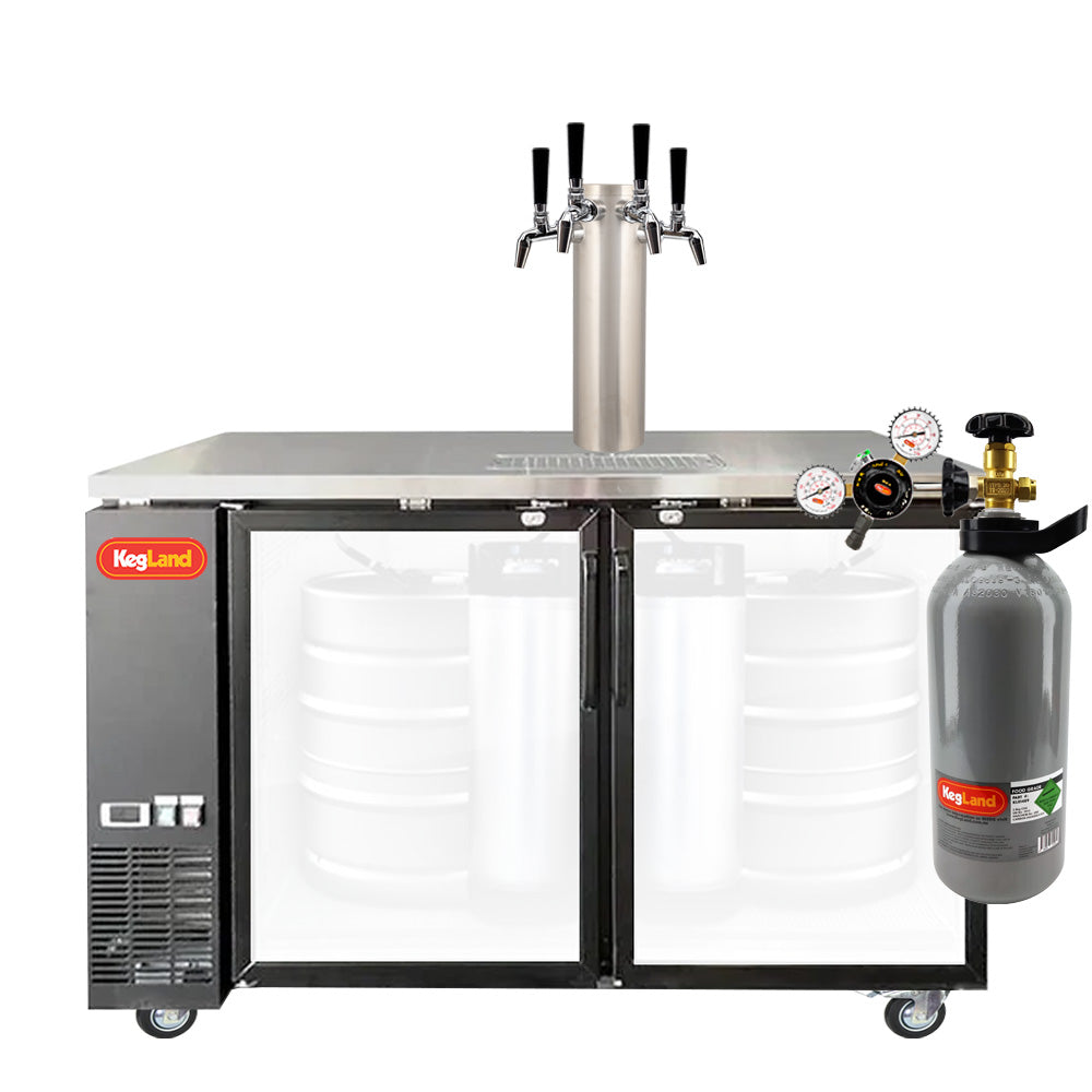 Grand Deluxe 3: The Ultimate Commercial-Grade Two Door Kegerator: Builder