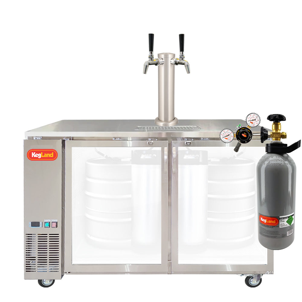 Grand Deluxe 3: The Ultimate Commercial-Grade Two Door Kegerator: Builder