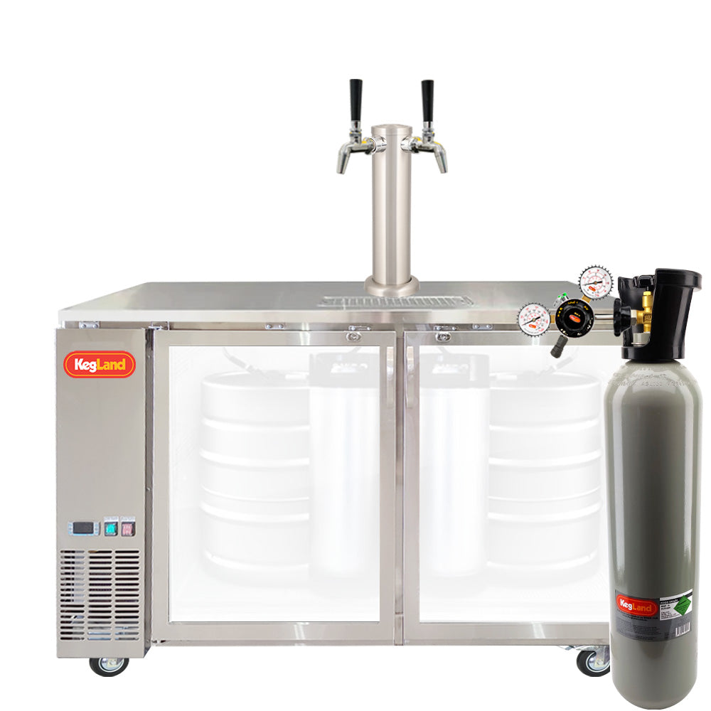 Grand Deluxe 3: The Ultimate Commercial-Grade Two Door Kegerator: Builder