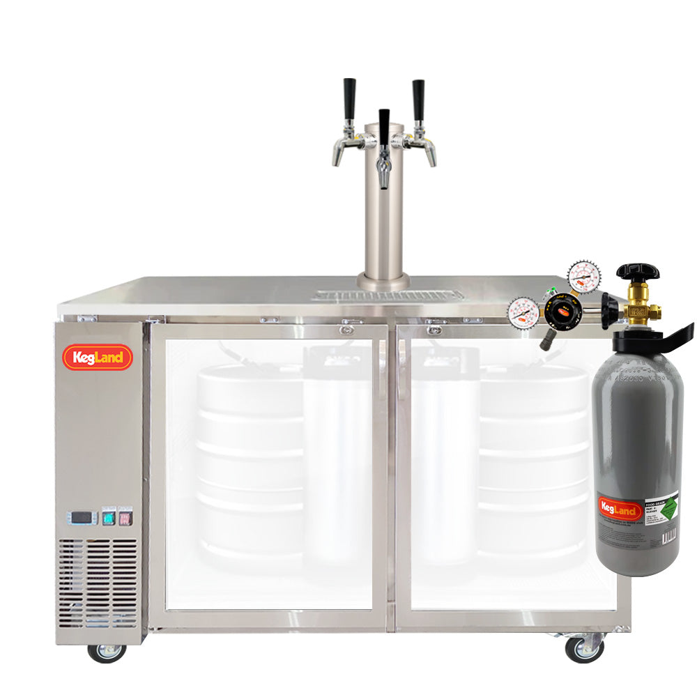 Grand Deluxe 3: The Ultimate Commercial-Grade Two Door Kegerator: Builder