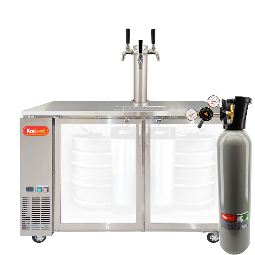 Grand Deluxe 3: The Ultimate Commercial-Grade Two Door Kegerator: Builder