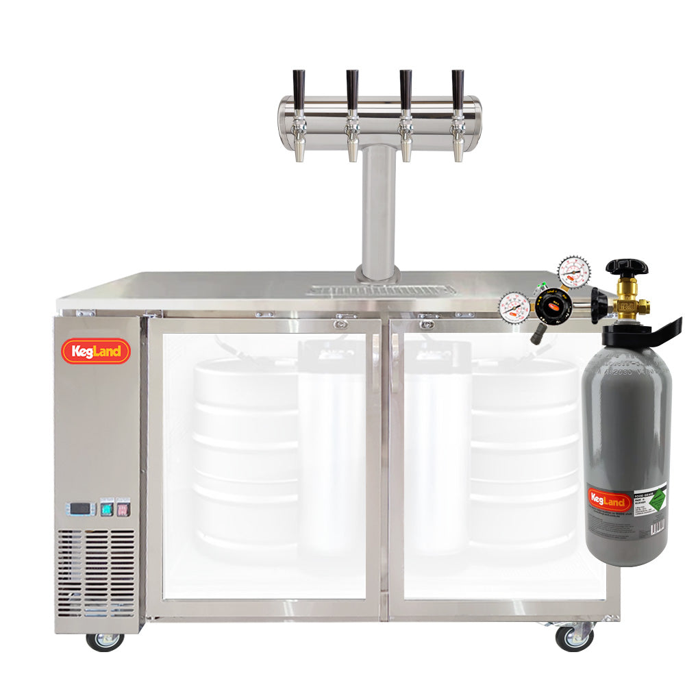 Grand Deluxe 3: The Ultimate Commercial-Grade Two Door Kegerator: Builder
